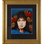 Rafał Olbiński (ur. 1943, Kielce), Portret , lata 70. XX w.