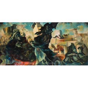 Henryk Kozakiewicz (1936 - 1985 ), Ginące miasto, 1968