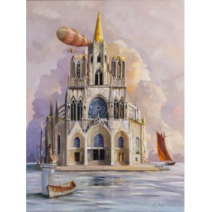 Artur Kolba (b. 1967), Cathedral at the Edge of the Antipodes, 2022