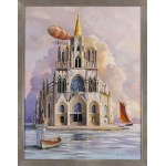 Artur Kolba (b. 1967), Cathedral at the Edge of the Antipodes, 2022