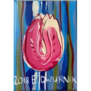 Edward Dwurnik, Tulipan, 2018