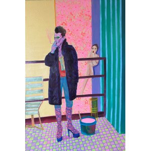 Martyna Domozych, Pain it pink, 2023