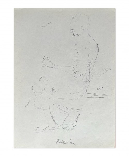 Zdzisław BEKSIŃSKI (1929-2005), Szkic do obrazu