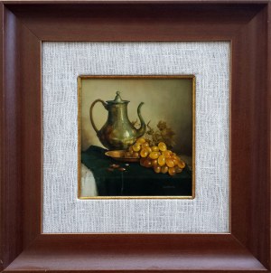Gennadiy Tishchenko, Still life with grapes, 2011