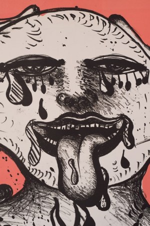 Maryan (Pinchas Burstein) (Poland, 1927 - New York, 1977), Surreal face