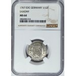 Saksonia, Ksawery jako administrator, 1/12 talara 1767 EDC, Drezno - rzadkie