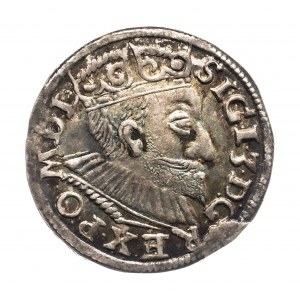 Polska, Zygmunt III Waza, trojak 1593, Poznań.