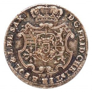 Polsko, Frederick Krystian, 1/12 tolaru 1763 FWôF, Drážďany - ex. sbírka Horn