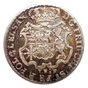 Polska, Fryderyk Krystian, 1/12 talara 1763 IFôF, Lipsk