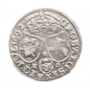 Polska, Jan II Kazimierz, szóstak 1662 NG, Poznań.