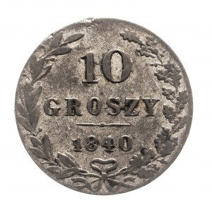Królestwo Polskie, 10 groszy 1840, Warszawa.