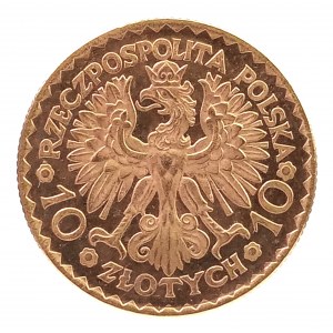 Polska, II Rzeczpospolita, 10 złotych 1925, Bolesław Chrobry, Warszawa