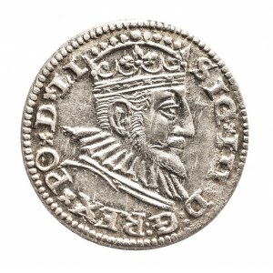 Polska, Zygmunt III Waza, trojak 1592, Ryga
