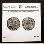 Poland, Sigismund III Vasa, trojak 1599, Wschowa