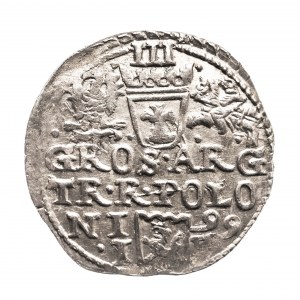 Polska, Zygmunt III Waza, trojak 1599, Olkusz
