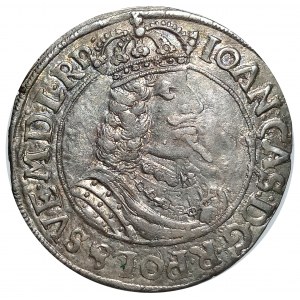Polska, Jan II Kazimierz, ort 1662, Toruń