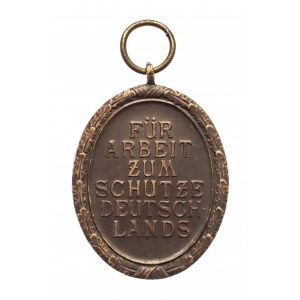 Niemcy, III Rzesza, medal Za budowę umocnień Zygfryda
