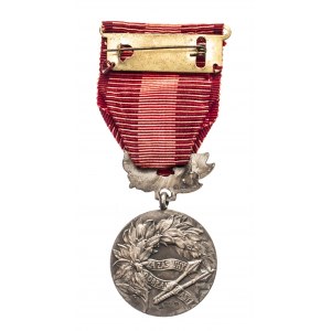 Czechosłowacja, Medal za Ochronę Państwa, 1955, srebro