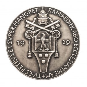 Watykan, Pius XI , Medal, Jubileusz kapłański Piusa XI 1929, Monachium