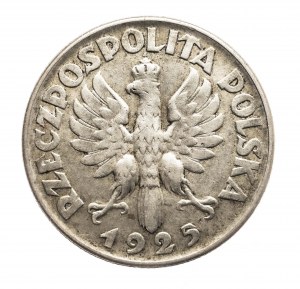 Polsko, Druhá polská republika, 2 zloté 1925, Harvester, Philadelphia