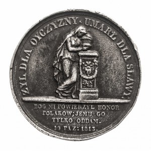 Polska. Medal ks. Józef Poniatowski 1813
