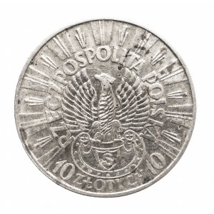 Polska, II Rzeczpospolita, 10 złotych 1934, Piłsudski - Strzelecki