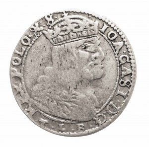 Polska, Jan II Kazimierz, szóstak 1666 TLB, Wilno