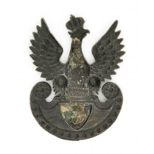 Eagle wz. 17 - regimental numeral 6 on amazon shield, Warsaw 1917