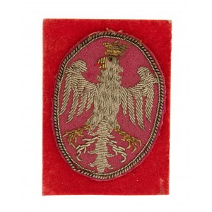 Orzeł haftowany Armia Polska we Francji (Armia Hallera)