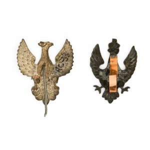 Set of two eagles