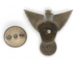Commemorative badge of the Independent Carpathian Rifle Brigade - Tobruk