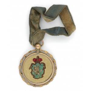 Patriotic pendant/medallion with Eagle and Pogo