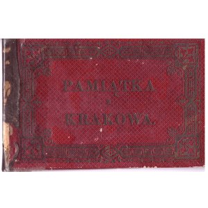 Pocket album Souvenir from Krakow.