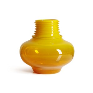 Braided vase, Cracow Glass Institute