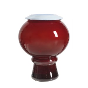 proj. Zbigniew HORBOWY (1935-2019), Decorative vase, Economic Glassworks Sudety.