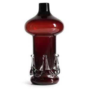design Jerzy SŁUCZAN-ORKUSZ (1924-2002), Dekorativní váza, Tarnowiec Glassworks in Tarnowiec