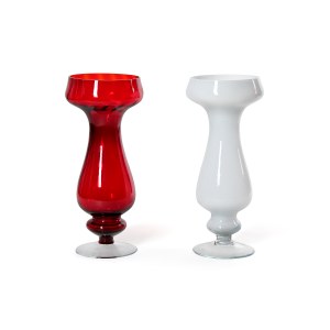 A pair of vases