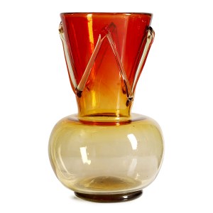 Decorative vase, Cracow Glass Institute