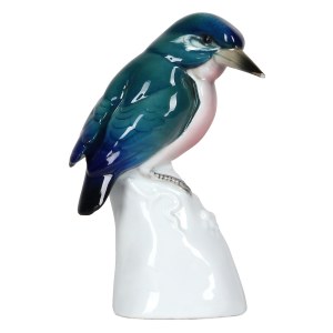 Porcelanowa figurka ptaka