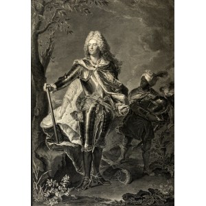 Hyacinthe Rigaud, Augustas III Saksas, 1750