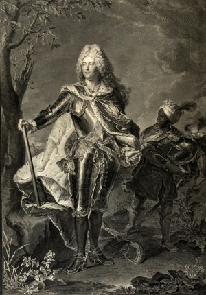 Hyacinthe Rigaud, Augustas III Saksas, 1750