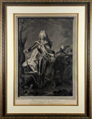 Hyacinthe Rigaud, Augustas III Saksas, 1750
