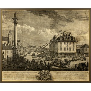 Bernardo Belotto (Canaletto), Varšuvos vaizdas, 1771