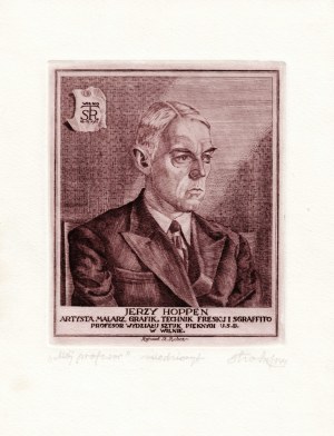 Stanisław Rolicz, Profesoriaus Jurgio Hopeno portretas