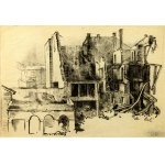 Walenty Romanowicz, Vilniaus peizažas su architektūriniais motyvais