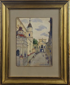 Adam Międzybłocki, Aušros Vartų gatvė Vilniuje
