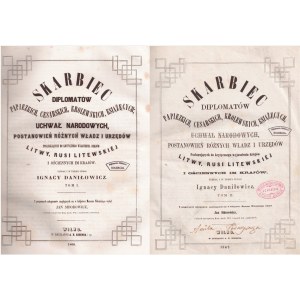 Ignacy Daniłowicz, Lietuvos diplomatijos šaltiniai, 1860