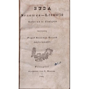 Simonas Daukantas, Būdas lietuvių