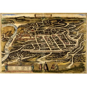 Georg Braun, Vilniaus miesto planas 1599