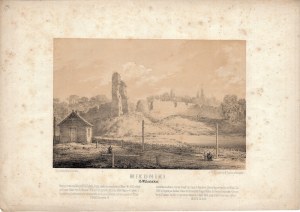 Napoleon Orda, Medininkų pilies vaizdas 1870